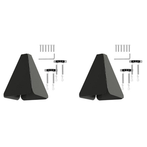 2X Anti-Rust Squirrel Baffle Foldable Hanging Squirrel Flapper Wrap Around Squirrel Proof Baffles Outdoor Garden Decor
