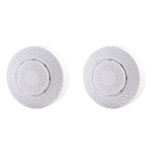 2X Zigbee Tuya 3.0 Air Quality Monitor Air Housekeeper 5 in 1 Formaldehyde VOC Co2 Temperature Humidity Detector Sensor