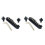 2X Roller Saddle Tune-O-Matic Guitar Bridge for   Electric Guitar Replacement (Black) 1