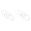 2X Car Interior Headlight  Light  Button Decor Frame Trim Sticker for  5 Series F10 2011-2014 1