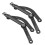 2X Car Front Right Windshield Wiper Arm LHD Front Wiper Arm for - E60 E61 E63 E64 61617185366 Car Accessories 2