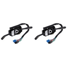 2X Luces de Control de la Luz de SeñAl de del Coche Interruptor Combinado de Control de Limpiaparabrisas de SeñAl 8973640740 para NPR NPR
