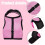 Rabbit Harness Lead Soft Harness for Rabbits Mesh Rabbit Harness Hamster Vest with Elastic Lead (L, ) 5