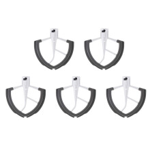 5X Flex Beater for Bowl-Lift Stand Mixer - 6 Quart Dough Mixing Paddle with Flexible Silicone Edges