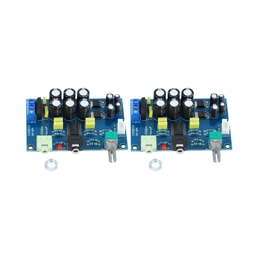 2X Tpa6120 Headphone Amplifier Board Hifi Tpa6120a2 Enthusiast Headphones Amp Amplificador Zero Noise Diy 6031008783569