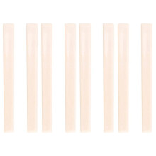 8 Pcs Spare Part Beige Plastic Bridge Saddle Nut for Classical Guitar