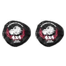 2X Spare Tires Cover for 1/10 Rc Crawler -4 Axial Scx10