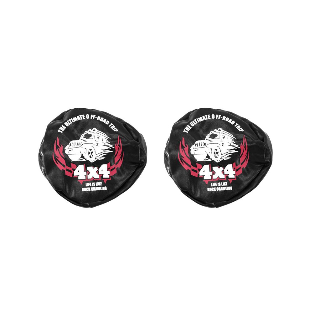2X Spare Tires Cover For 1/10 Rc Crawler -4 Axial Scx10 4711448316498