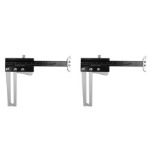 2X Disc Brake Rotor Thickness Caliper 0-60mm Gauge Gage Micrometer Measuring Tool