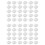 60 Pcs Small Round Transparent Plastic Coin Capsules Box 26mm 1