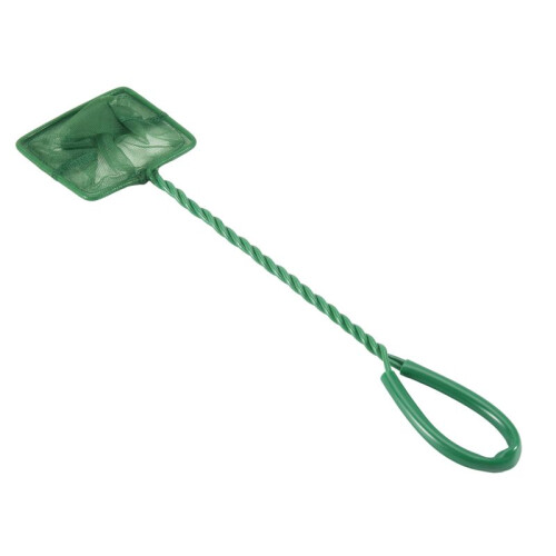 Green 7.5 cm x 6 cm nylon mesh for goldfish ornamental fish tank