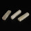 Bass Bone Bridge Saddle Y Nut para 4 String Bass Guitar Pack de 6 3