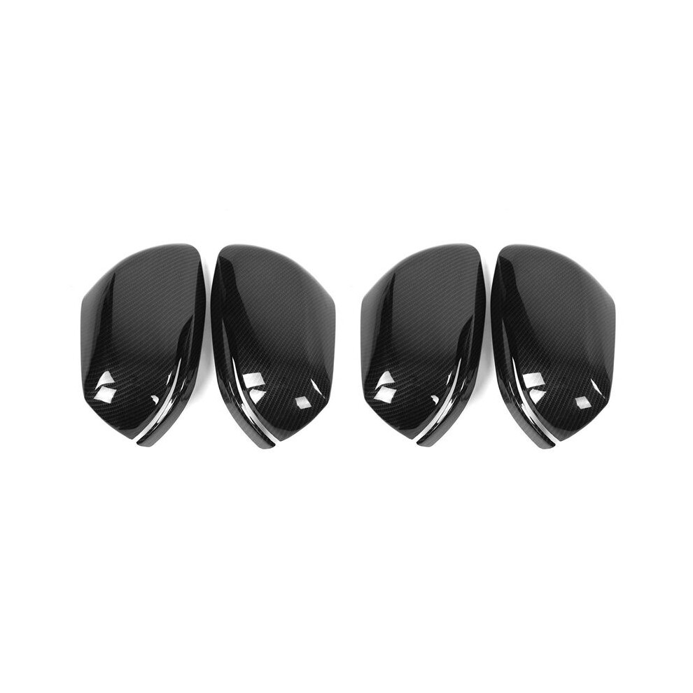 4Pcs Car Carbon Fiber Side Rearview Wing Mirror Cover For Crv 2017 4714120659395