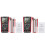 2X ANENG DT9205A Digital Multimeter AC/ Transistor Tester Electrical NCV Test Meter Profesional Analog Auto Range Red 1