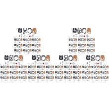 60 SETS Carburetor Repair Kit for 40-5 44-5 32 34 26 Brush Cutter Grass Trimmer Replacement Parts