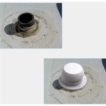 2X Ventilatore di Scarico 'Aria, Ventola di Scarico, A Forma di Testa A Fungo, Sul Tetto del , per , Station Wagon, Campeggio (Bianca)