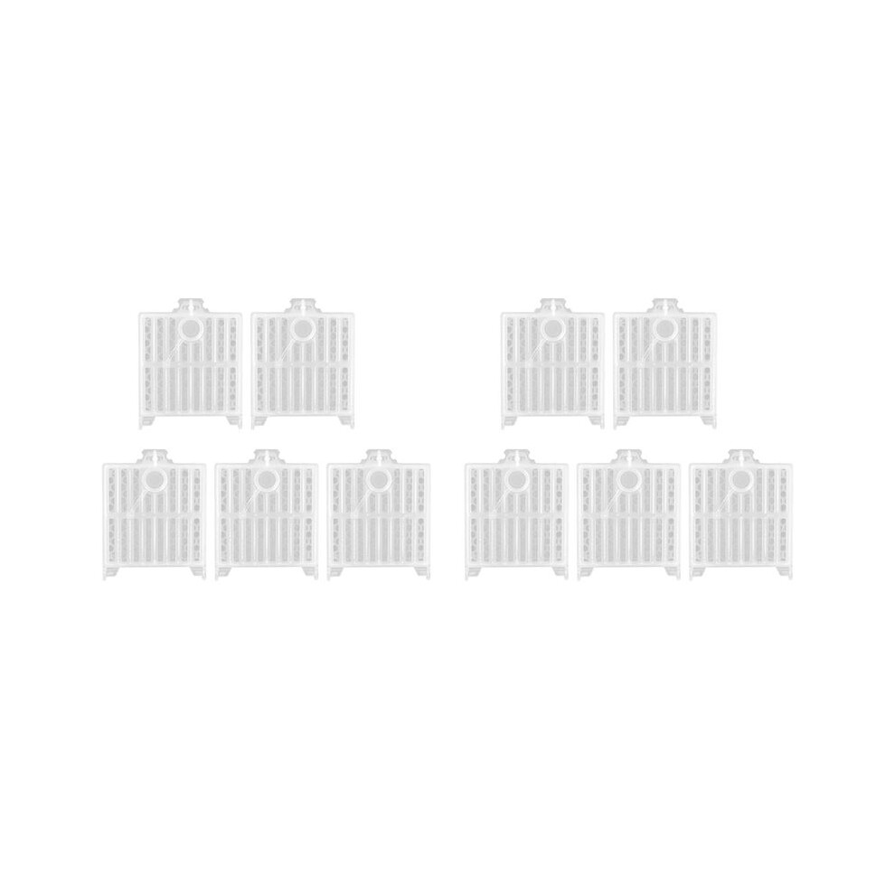 Beekeeping Cage Bee Moving Cage Bee Catcher Cage Plastic Rearing Transport Cage Tool Beekeeping Accessory(10Pcs) 6033970319388
