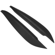 Car Headlight Eyebrows Eyelids Resin Stickers Trim Cover Headlight Lid for 3 HATCHBACK & AXELA 2004-2009