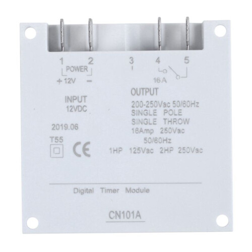 8X  12V Digitale LCD Power Programmierbare Timer Zeitschaltrelais 16A Ampere 2