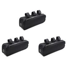 3X Bicycle Bag Battery Controller Hanging Fixed Tube Frame Bike Bag Li-Ion Storage Waterproof 32X9X10.5cm Cycling