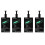 4X  Wireless Charging Receiver Universal Fast Wireless Charger Adapter(for Micro-USB A) 1