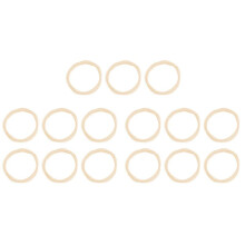 15Pcs Violin Bow Hair Replacement Kit Violin 29.2 Inch Fiddle Bow Rehair Tools Musical Bow Hair Violin Horse Hair, White
