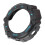 Plastic Protective Cover for Amazfit T-Rex/T-Rex Pro, Black/Blue Frame 16