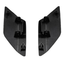 4Pcs Left + Right Front Bumper Headlight Washer Nozzle Jet Cover Caps Compatible with VI 6 MK6 5K0955109C 5K0955110C No Paint