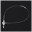 1500 Pezzi  Snap Pin Lock Loop Price Tag Fastener 5 Pollice 130 mm 3