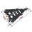 2.4GHz Antenna Remote Control Extended Range High Gain Antenna Yagi Antenna Image Transmission A 6