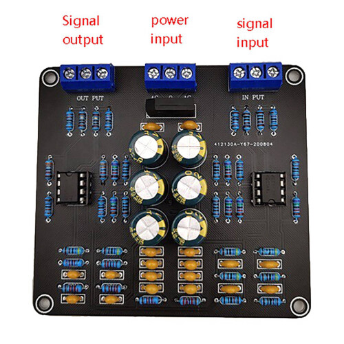 2X Hifi Preamplifier Board Hifi Power Amplifier Accessories Power Amplifier Preamp Tuning Board Front Panel