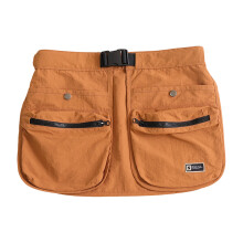 Practical Waterproof Waist Bag with Plenty-caramel color