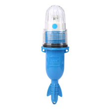 Lampe de signalisation marine LED étanche, lumière de pêche-Bleu