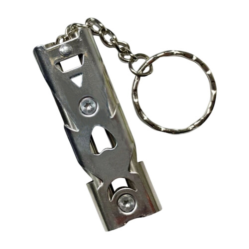 Stainlessed Steel Rescuing Blare for Camping-neat silver