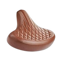Regular Size Leather Bike Seat Simple To Install Without-zongse
