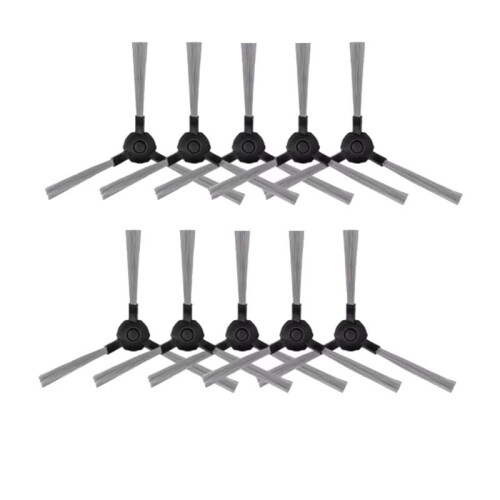 10 Pcs Side Brush for RobZone Duoro X-Clean Sweeper Accessories Side Brush Replacement Parts