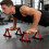 Advanced Push Up Equipment Constructed From Solid Wood-Black 6