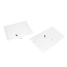 2Pcs PVC Whiteboard Sticker 11.8"x15.8" Reusable Self-Adhesive