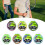 Badminton Training Nylon Snaarlijn Hoge elastische-Druif en wit 4