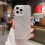 Case for iPhone 11 Pro Max Silver Glitter Shockproof Clear Soft Silicone Full Coverage Protective Cover 1