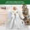 Angel Tree Topper White Holiday Decoration 5
