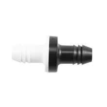 6Pcs 3/8 Inch 10mm Inline Abs One Way Water Non Return Check Valve for Fuel Gas Liquid Air