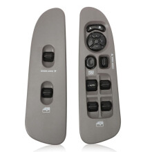 Power Window with Bezel Set for Ram 1500 2500 3500 Dakota Durango Sprinter 56049805AB 68171680AA 5HZ72XDVAA