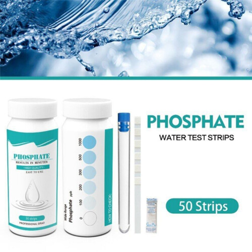 Swimming Pool Water Test Phosphate Detection Strips Fast &Precise Water Analysis,Aquarium Test Strips 1
