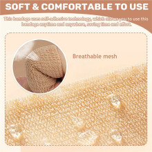 10st Beige Färgglad Sport Självhäftande Elastiskt Bandage Wrap 4,5 M Elastiskt Band för Knästöd, Fingrar