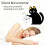 Vase Cats Wall Clock Modern Decorative Wall Clocks Battery 4