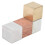 4PCS Cubes Set for Density Measurement Same Volume Different Mass Materials Physics Experiment Teaching Tool 3