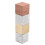 4PCS Cubes Set for Density Measurement Same Volume Different Mass Materials Physics Experiment Teaching Tool 4
