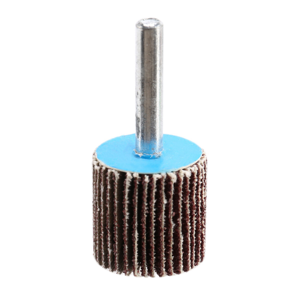 40 Pack Mounted Flap Wheel 80 Grit Aluminum Oxide Sanding Flap Wheels For Drill - Abrasive Grinding Tool 6033986707988
