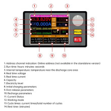 BT1CHN-18V-1020 Battery Capacity Tester for Charging and Discharging Electronic Load Tester Power Charger Tester EU-PLUG